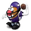 NFL Minnesota Vikings Mr. Potato Head